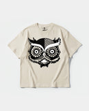 Camiseta Buho Big Front Oversize Basic Beige