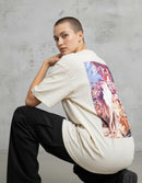 Modelo mide 1,74m y usa talla M