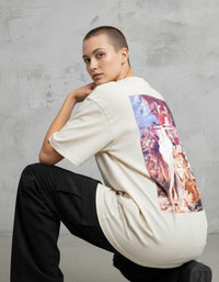 Modelo mide 1,74m y usa talla M