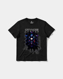 Camiseta Cubica Space Big Regular Basic Negro