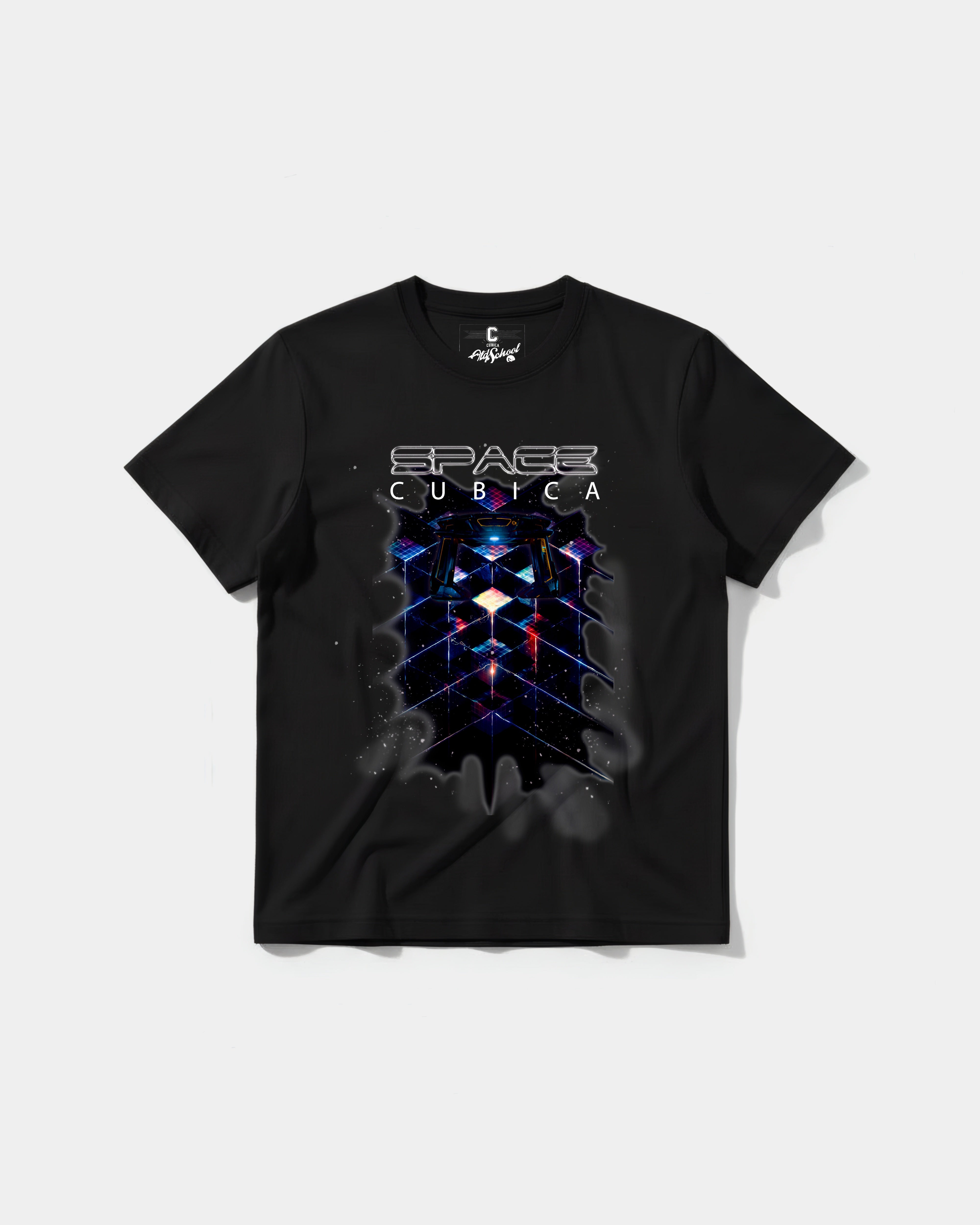 Cubica Space Big Front Regular Basic T-shirt