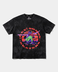 Camiseta Somos Skaters Big Front Oversize Acid Negro