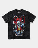 Camiseta Mummra Big Front Oversize Acid Negro