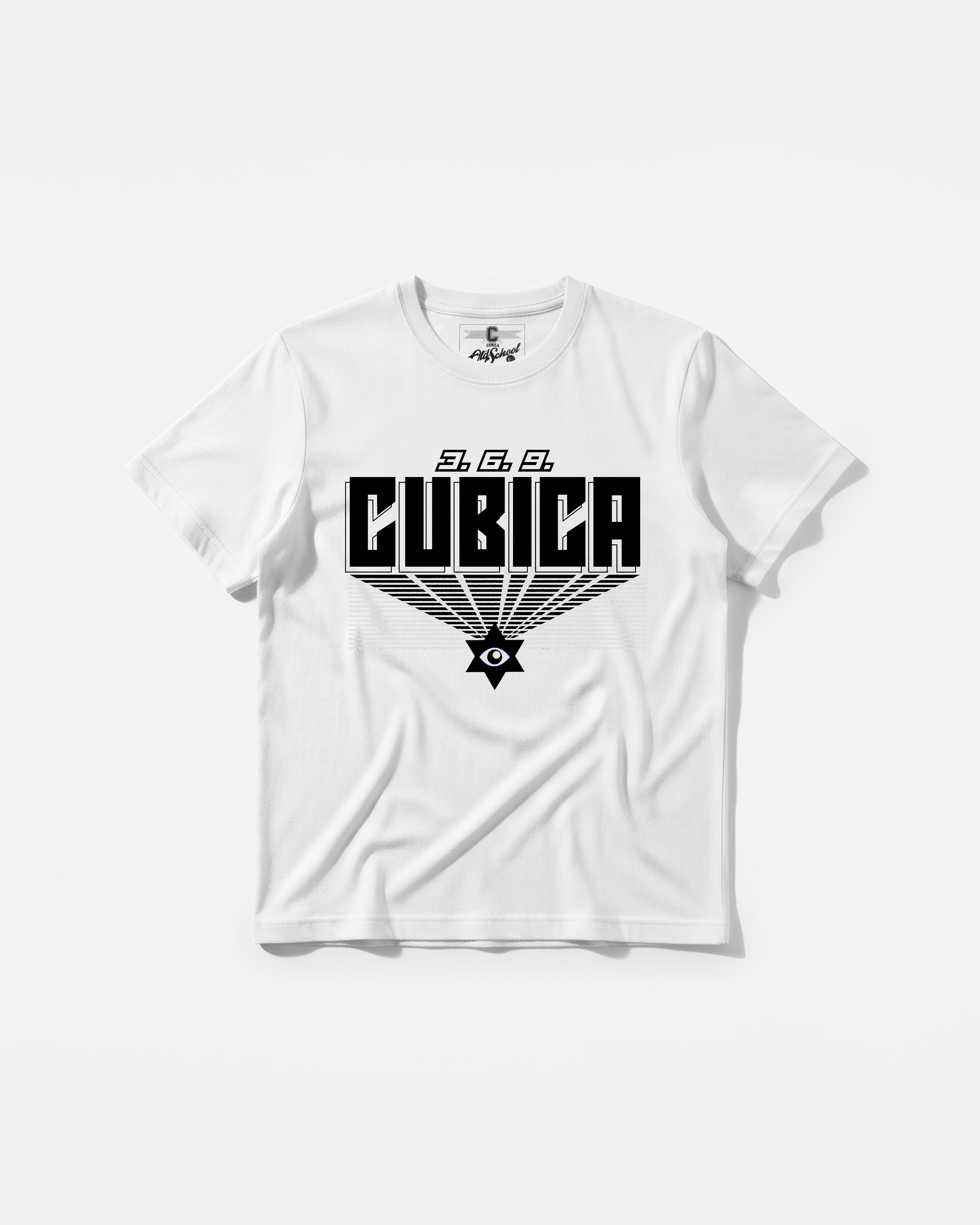 Cubica369 Big Front Regular Basic T-shirt