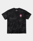 Camiseta Rise In Hell Big Front Oversize Acid Negro