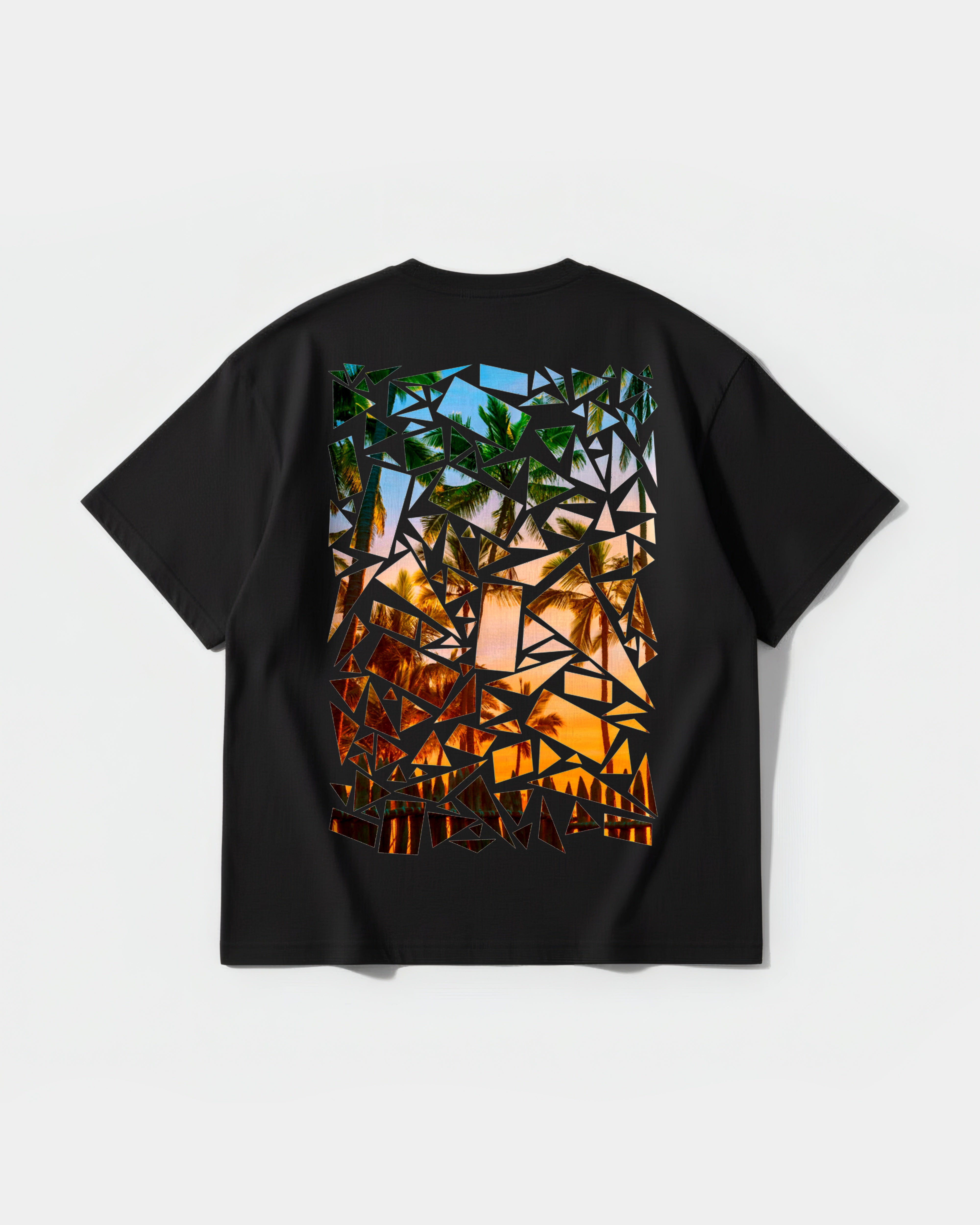 Crystal Beach Big Back Oversize Basic T-shirt