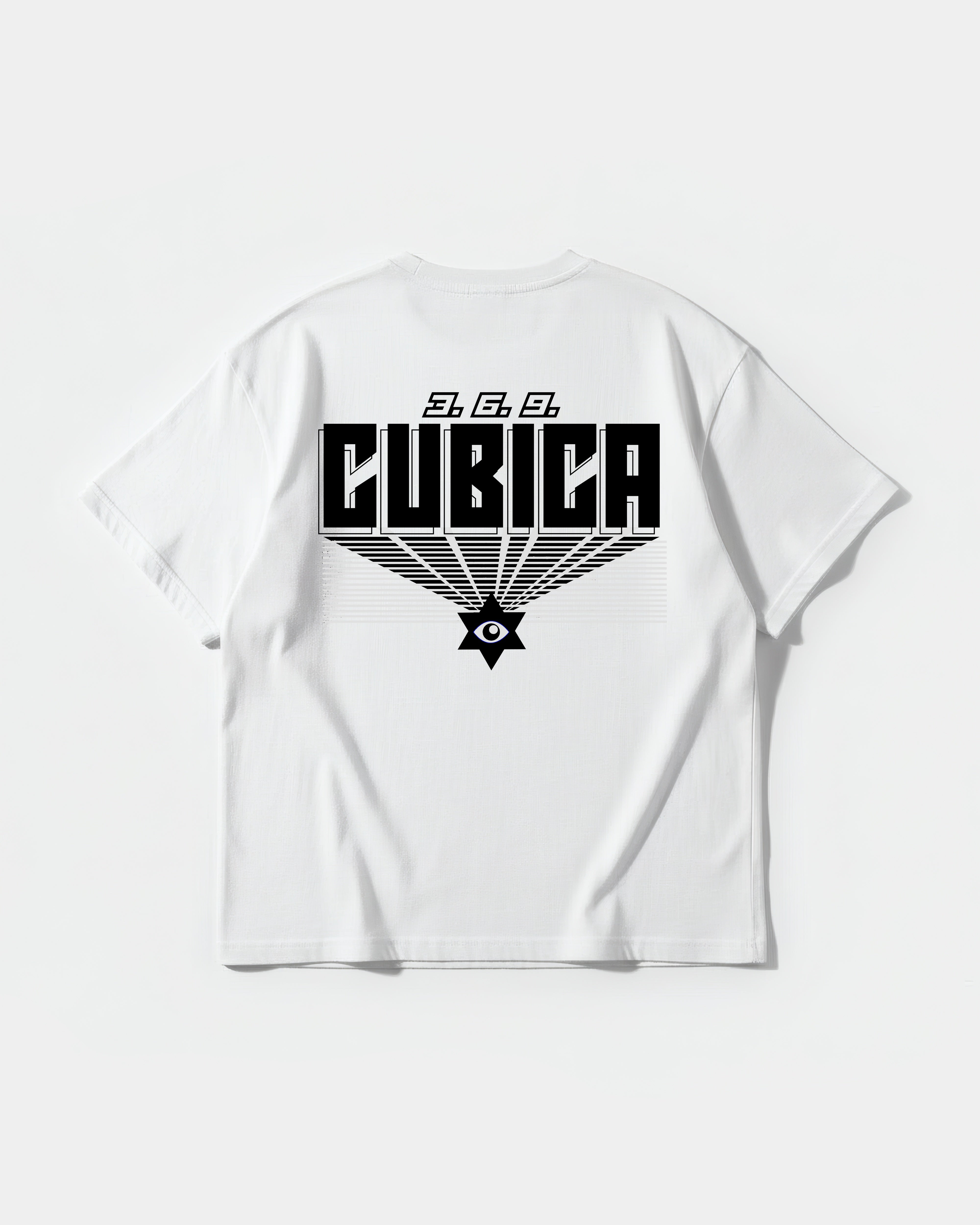 Cubica369 Big Back Oversize Basic T-shirt