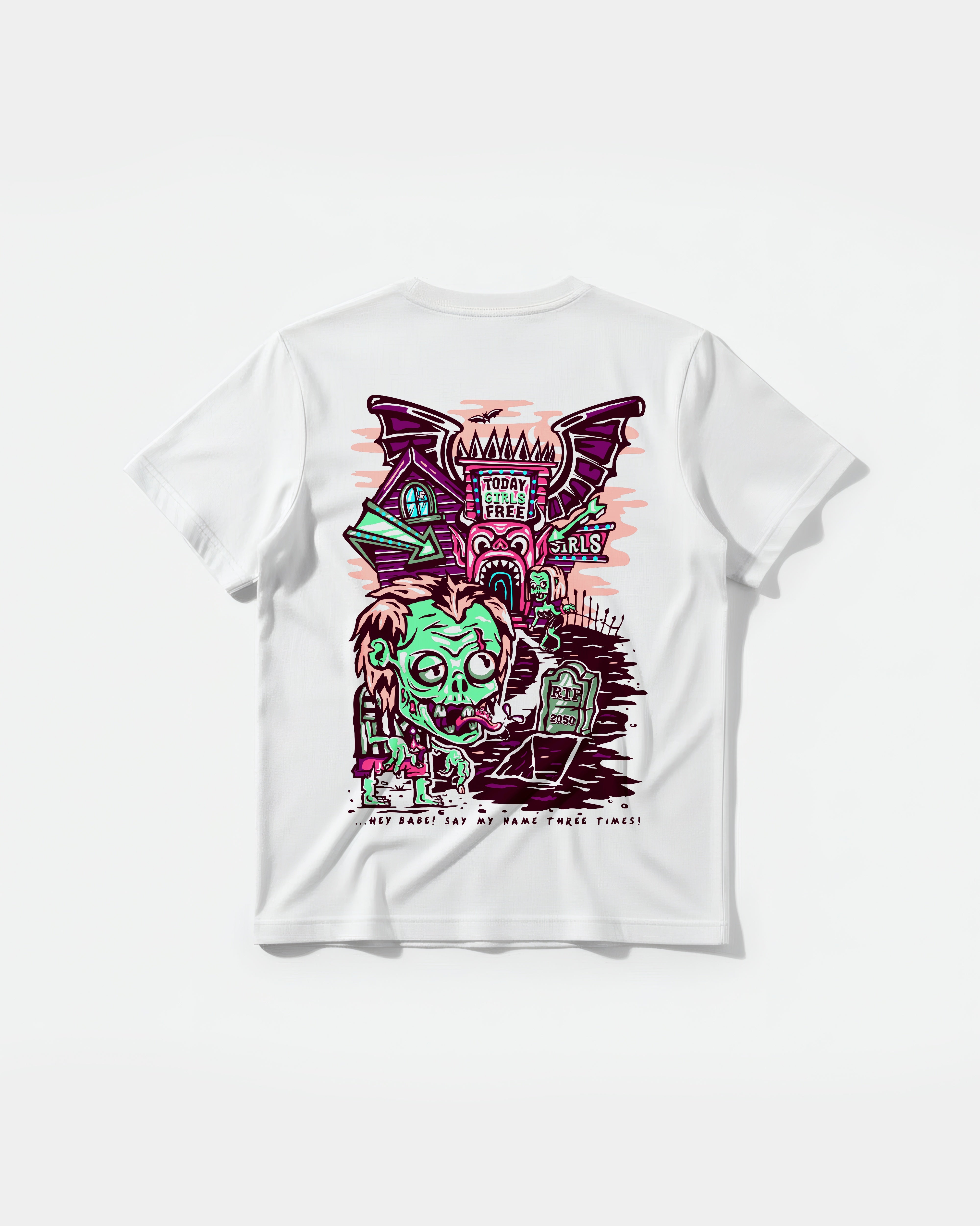 Beetlejuice Pocket Front Regular Basic T-shirt