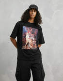 Modelo mide 1,83m y usa talla L
