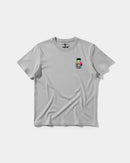 Camiseta Alien In Miami Pocket Front Regular Basic Gris