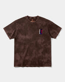 Camiseta Homies White Pocket Front Oversize Acid Marron