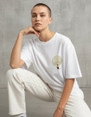 Modelo mide 1,74m y usa talla M