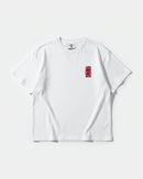 Camiseta China Hannya Pocket Front Oversize Basic Blanco