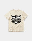Camiseta Buho Big Front Regular Basic Beige