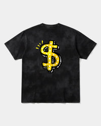 Camiseta Money Money Big Back Oversize Acid Negro