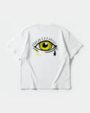 Camiseta Ojo Big Back Oversize Basic Blanco