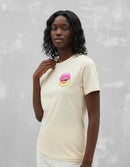 Modelo mide 1,65m y usa talla S