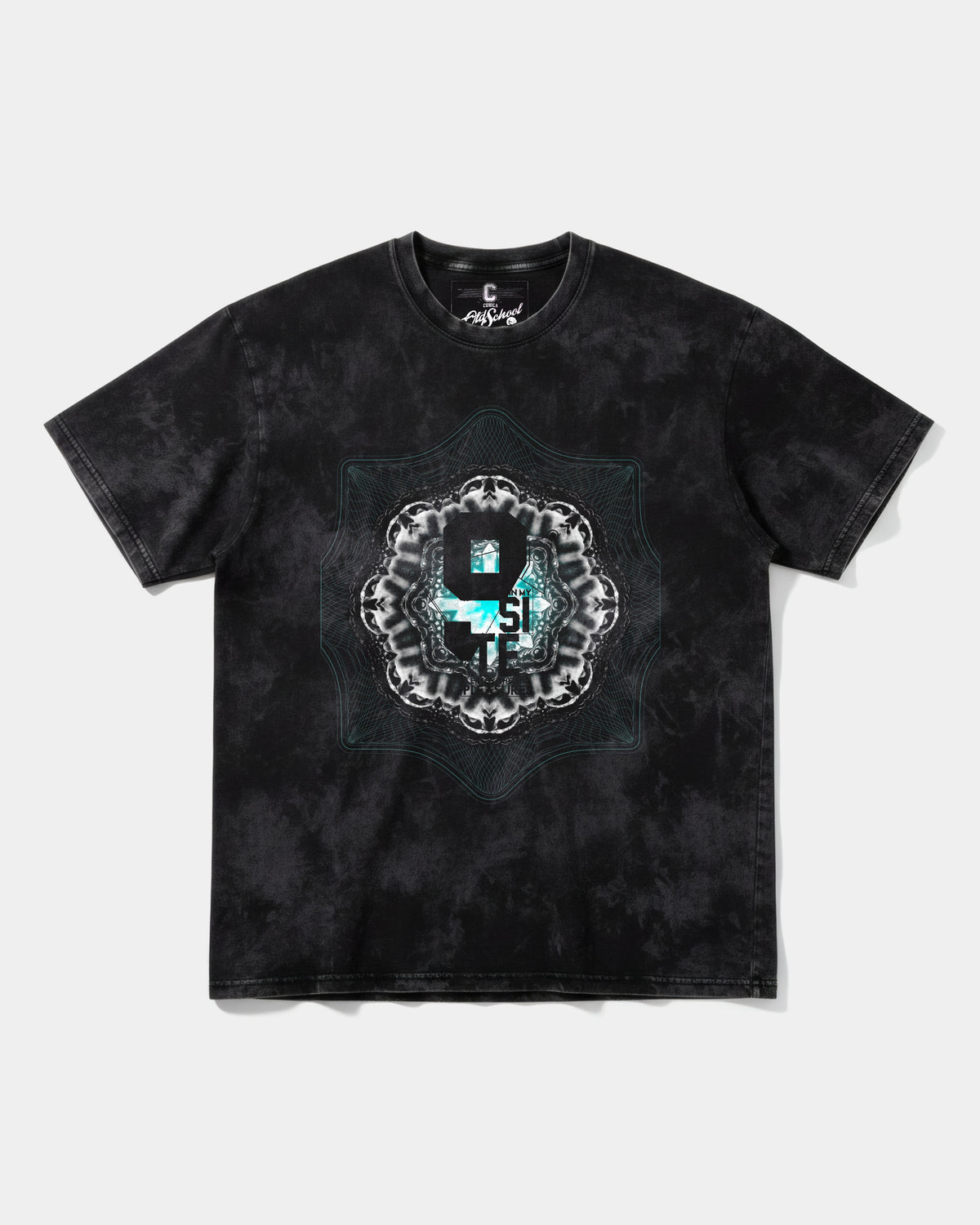 Camiseta Pleasures Big Front Oversize Acid