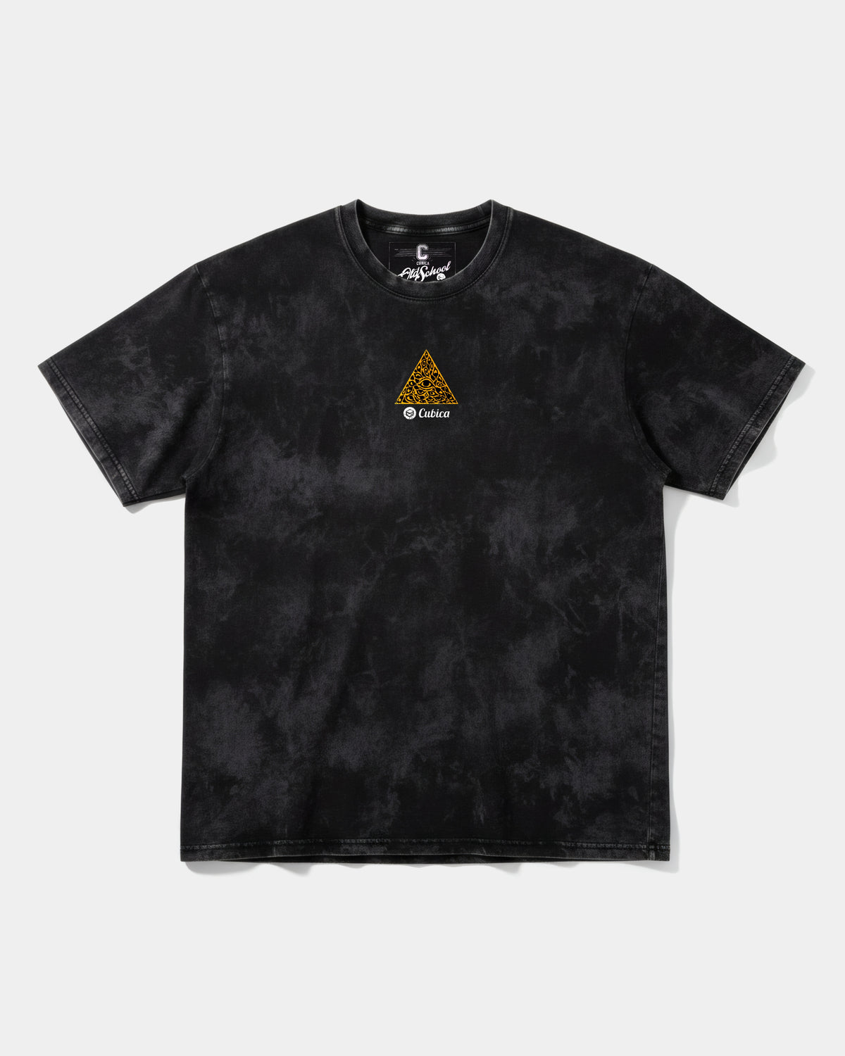 Camiseta Cubica Iluminati Chest Front Oversize Acid