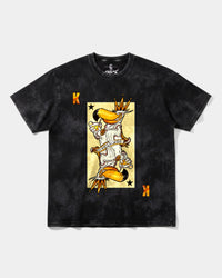 Camiseta King S Cocktail Big Front Oversize Acid Negro