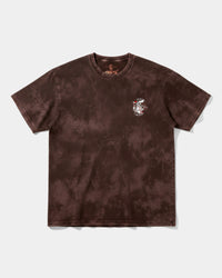 Camiseta Baseball Shark Pocket Front Oversize Acid Marron