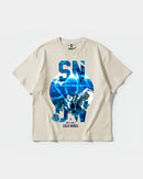 Camiseta Cold Mind Big Front Oversize Basic Beige
