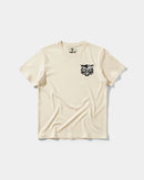 Camiseta Buho Pocket Front Regular Basic Beige