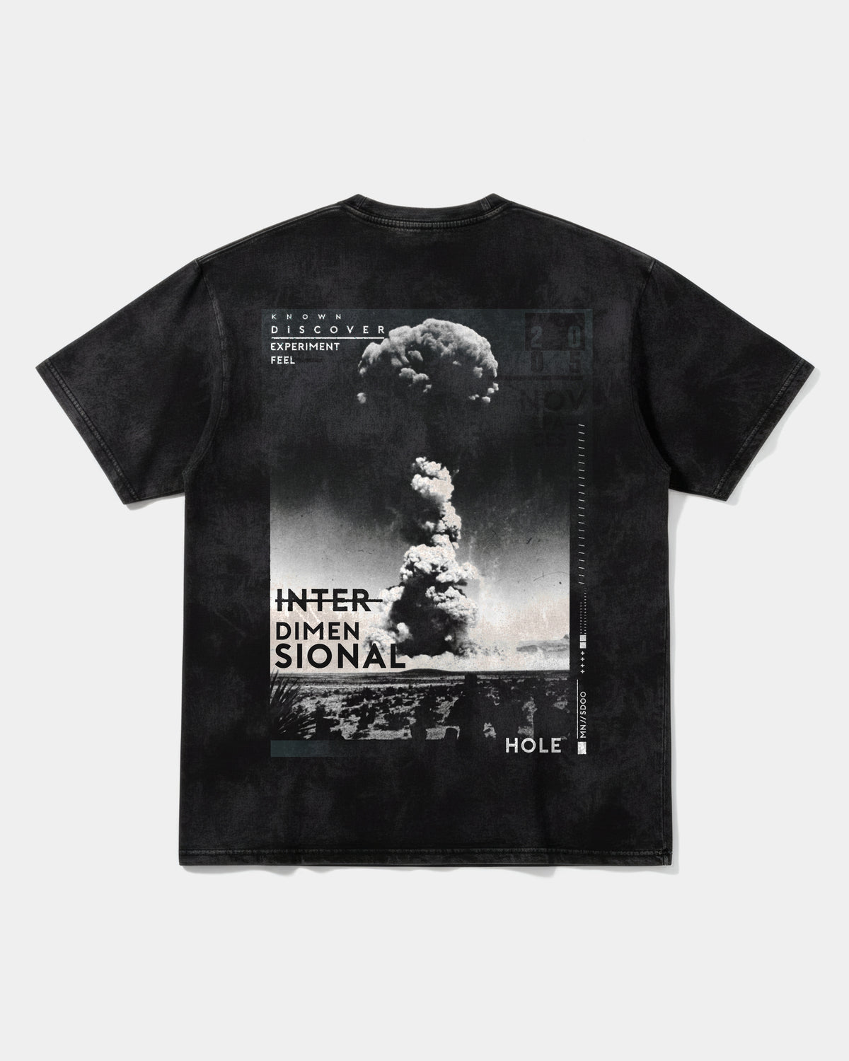 Camiseta Interdimensional Big Back Oversize Acid