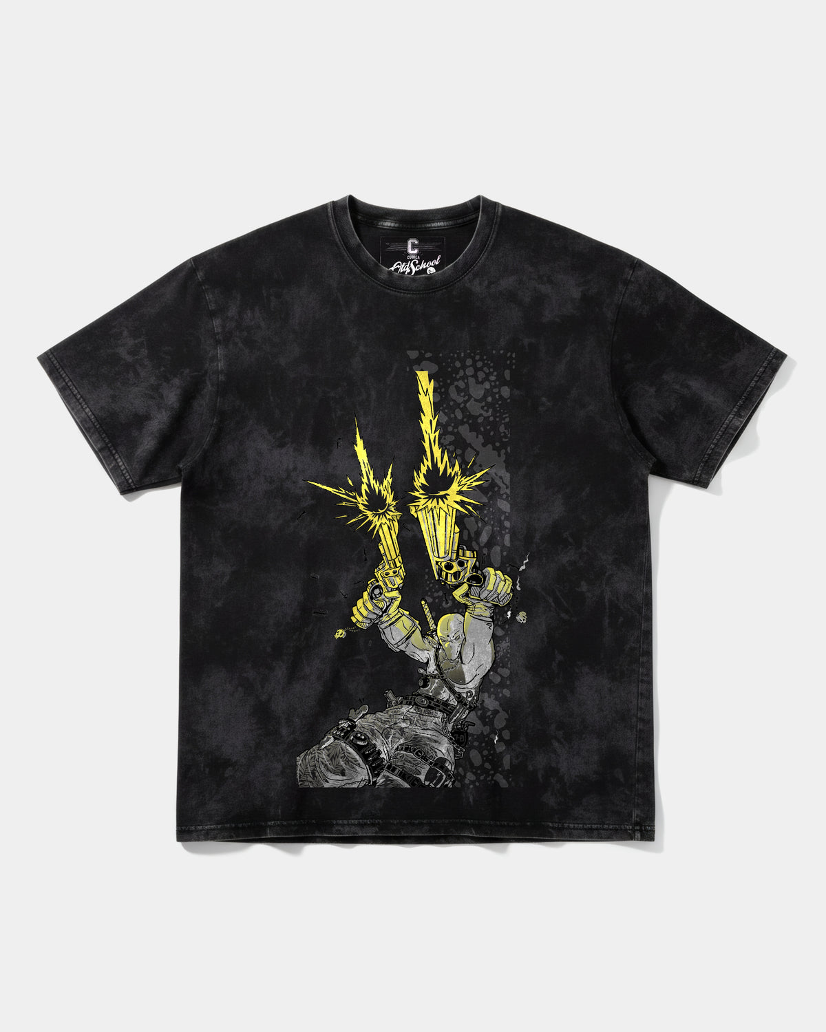 Camiseta Gun Pool Big Front Oversize Acid