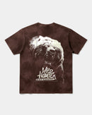 Camiseta Wild Hunter Pocket Front Oversize Acid Marron