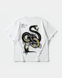 Camiseta The Kingdom Big Back Oversize Basic Blanco