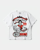 Camiseta Cubica Store Big Front Oversize Basic Blanco