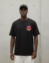 Modelo mide 1,85m y usa talla L