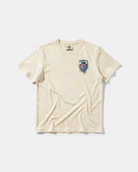 Camiseta China Hannya Big Front Regular Basic Beige