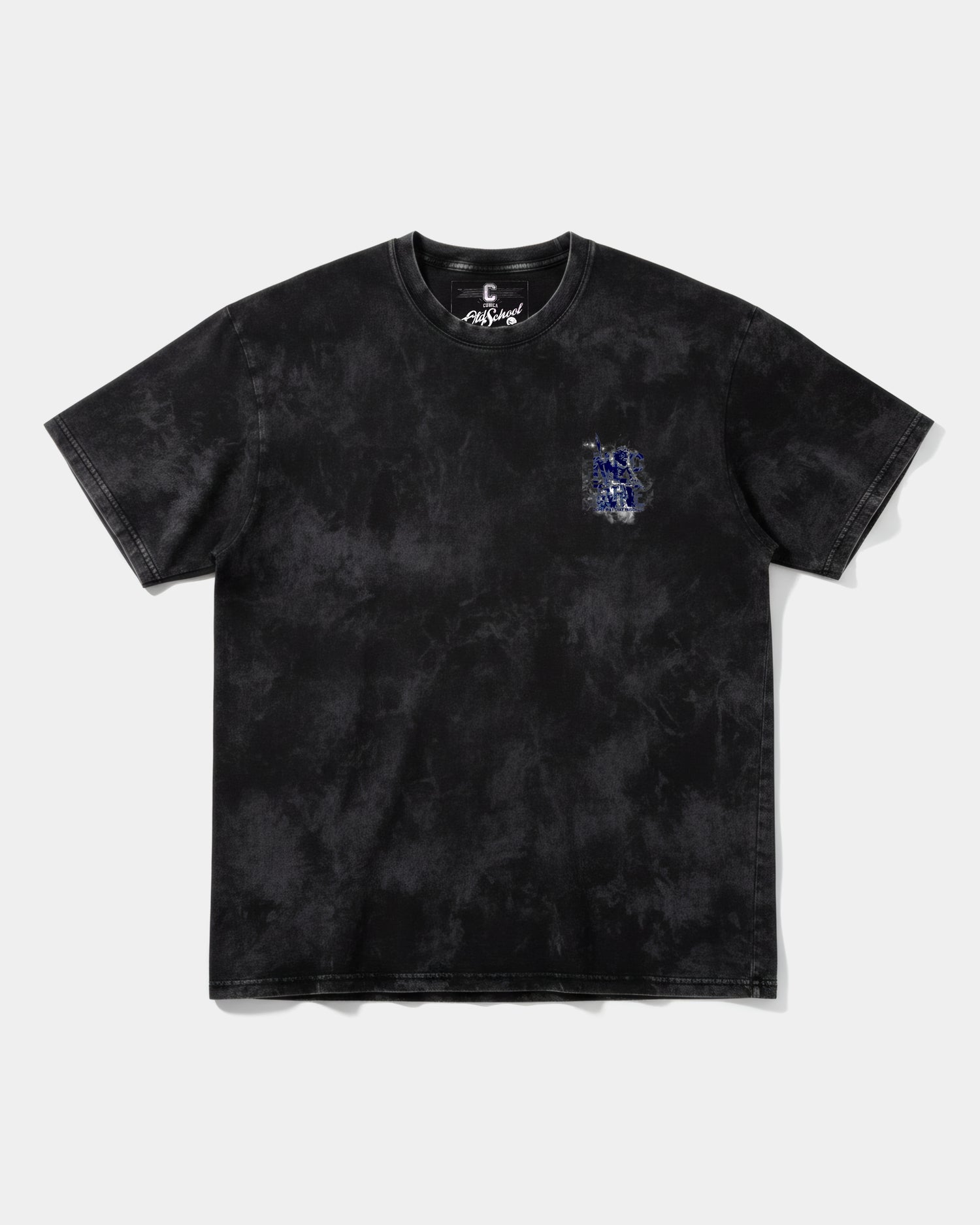 Camiseta Poseidon Pocket Front Oversize Acid Negro