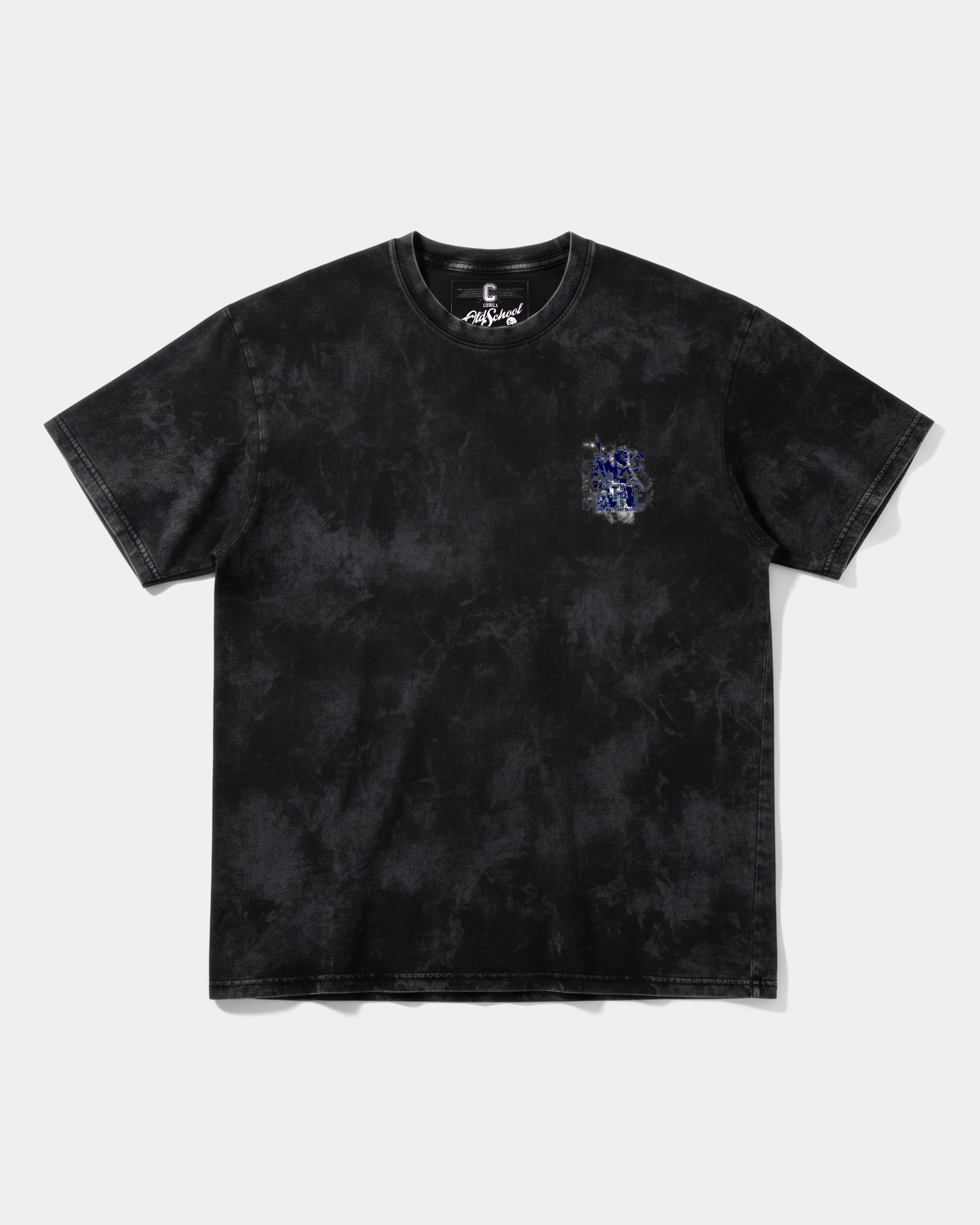 Poseidon Pocket Front Oversize Acid T-Shirt