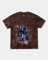Camiseta Poseidon Big Front Oversize Acid Marron