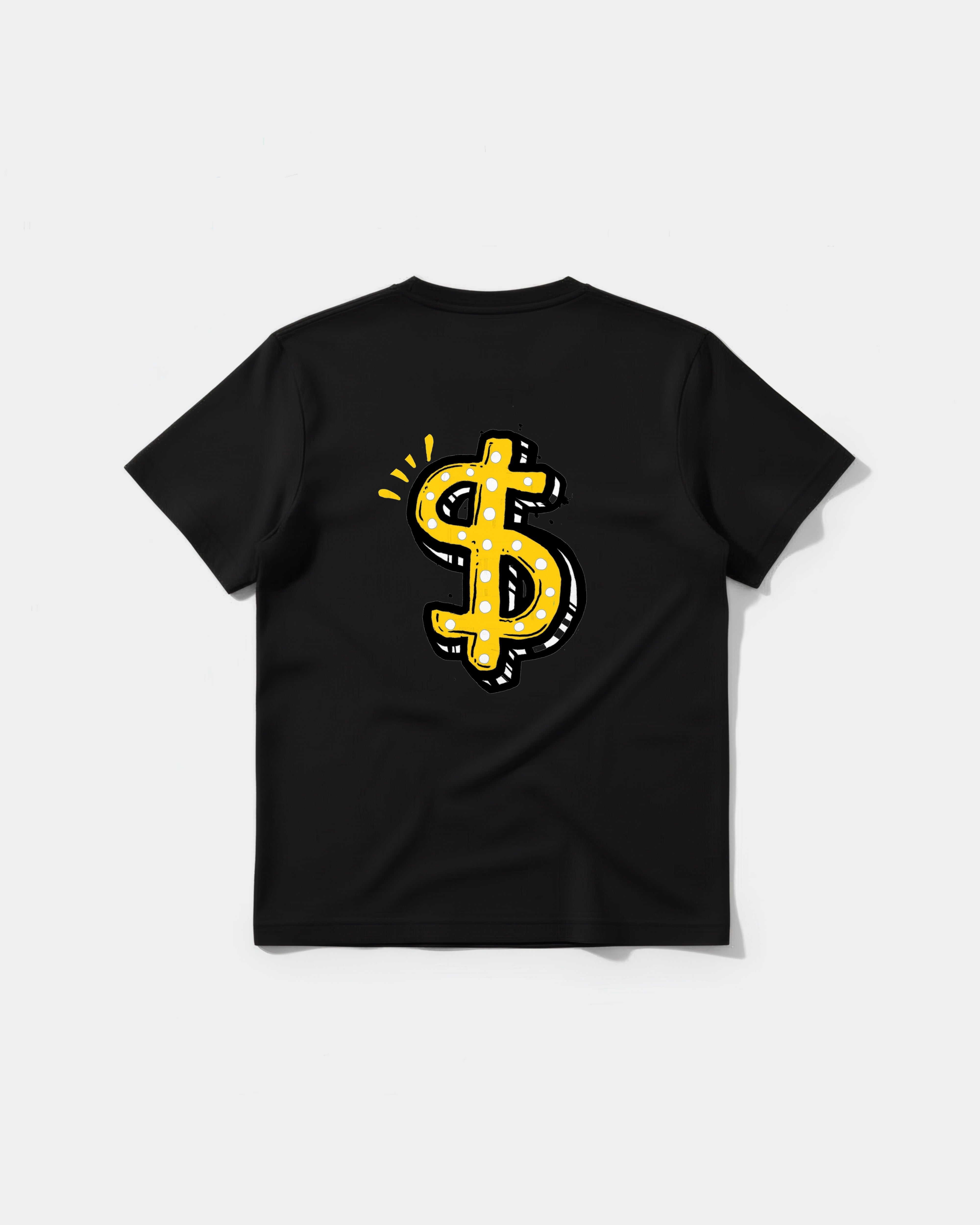 Money Money Big Back Regular Basic T-shirt