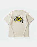 Camiseta Ojo Big Back Oversize Basic Beige