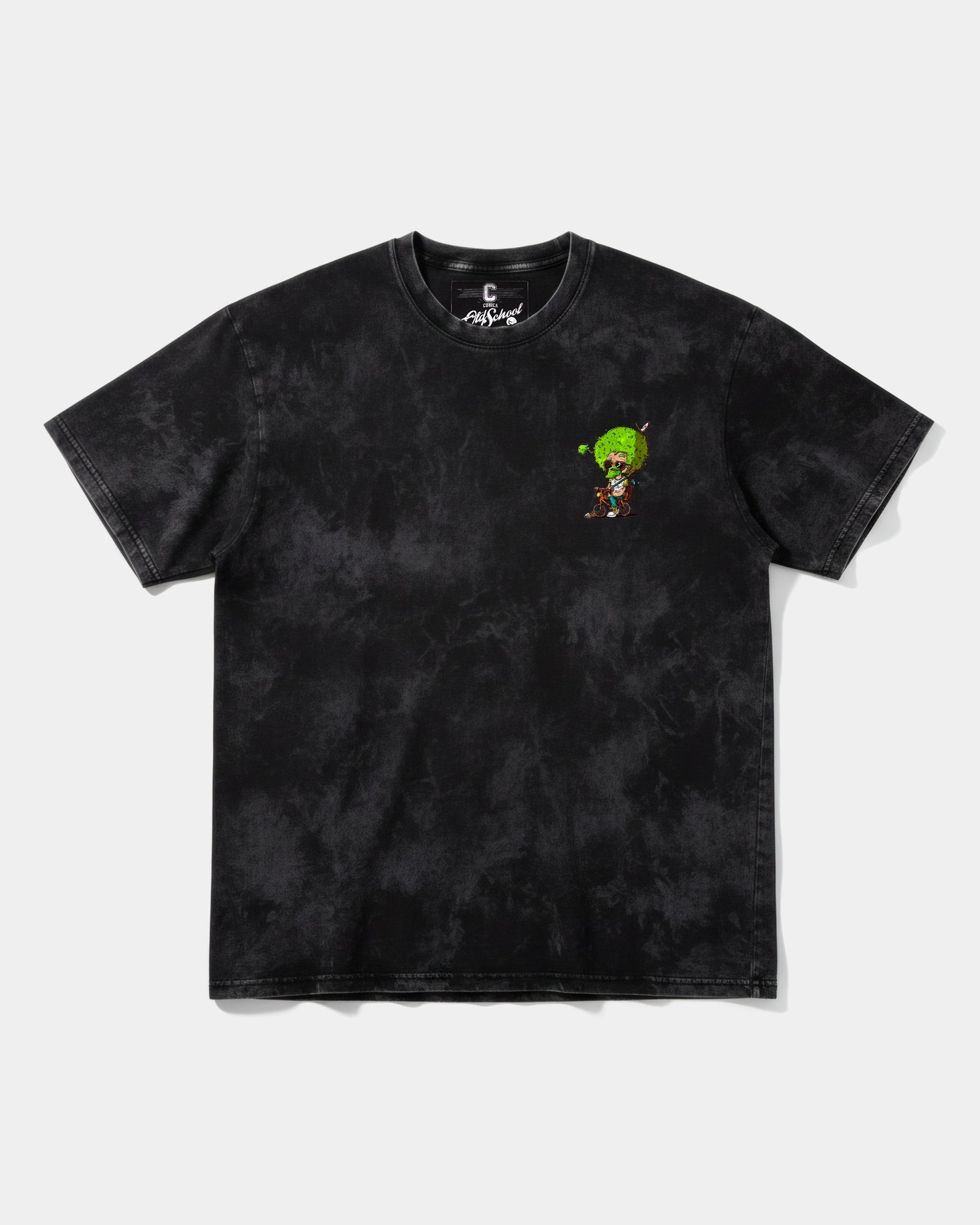 Camiseta The Woodsons Pocket Front Oversize Acid Negro