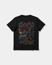 Camiseta Bad Girls Big Back Regular Basic Negro