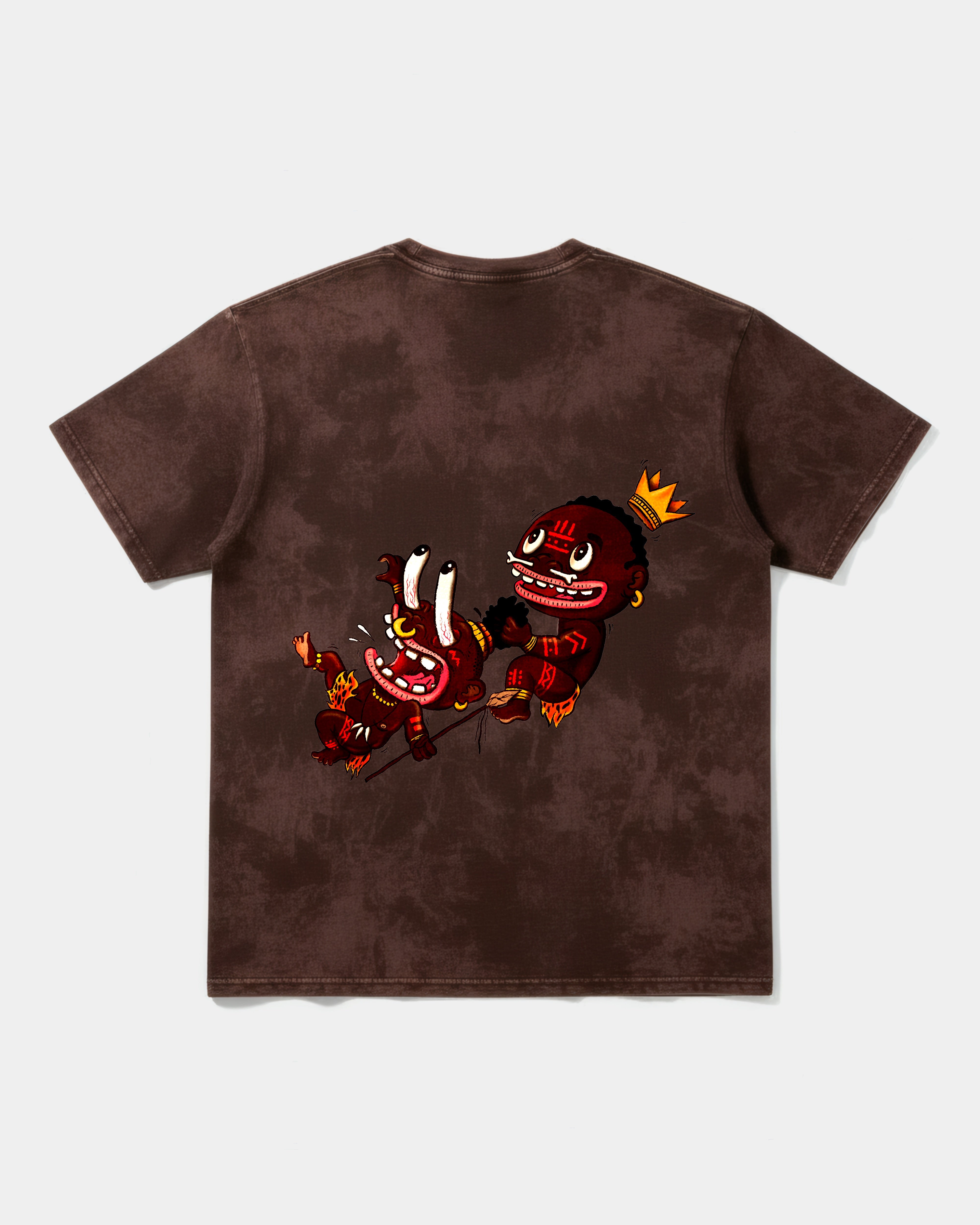 Camiseta Ungaunga Pocket Espalda Oversize Acid