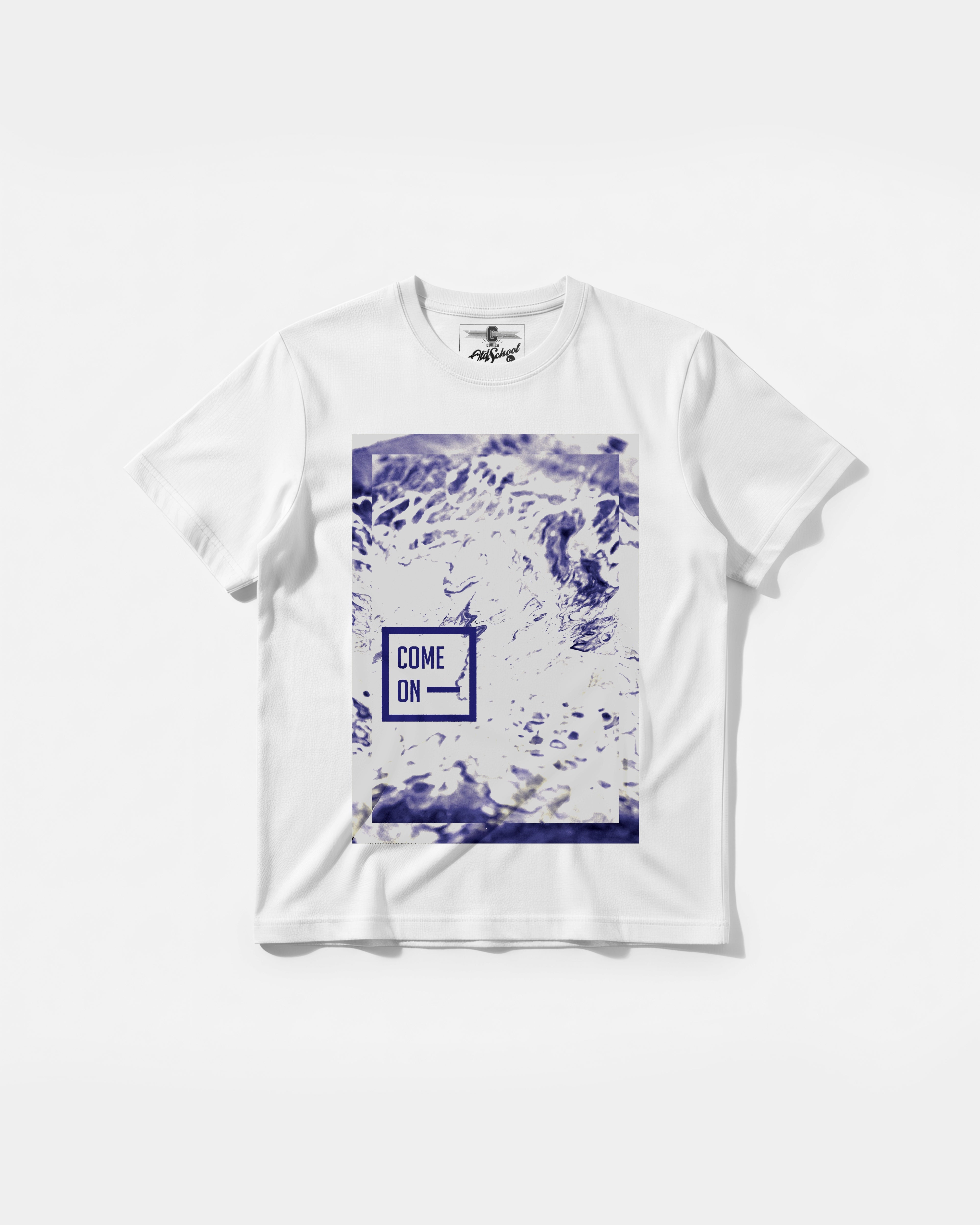 Come With Big Front Regular Basic T-shirt