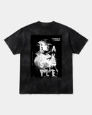 Camiseta Golden Night Big Back Oversize Acid Negro