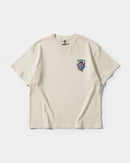 Camiseta China Hannya Big Front Oversize Basic Beige