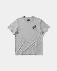 Camiseta Cubica Energia Pocket Front Regular Basic Gris
