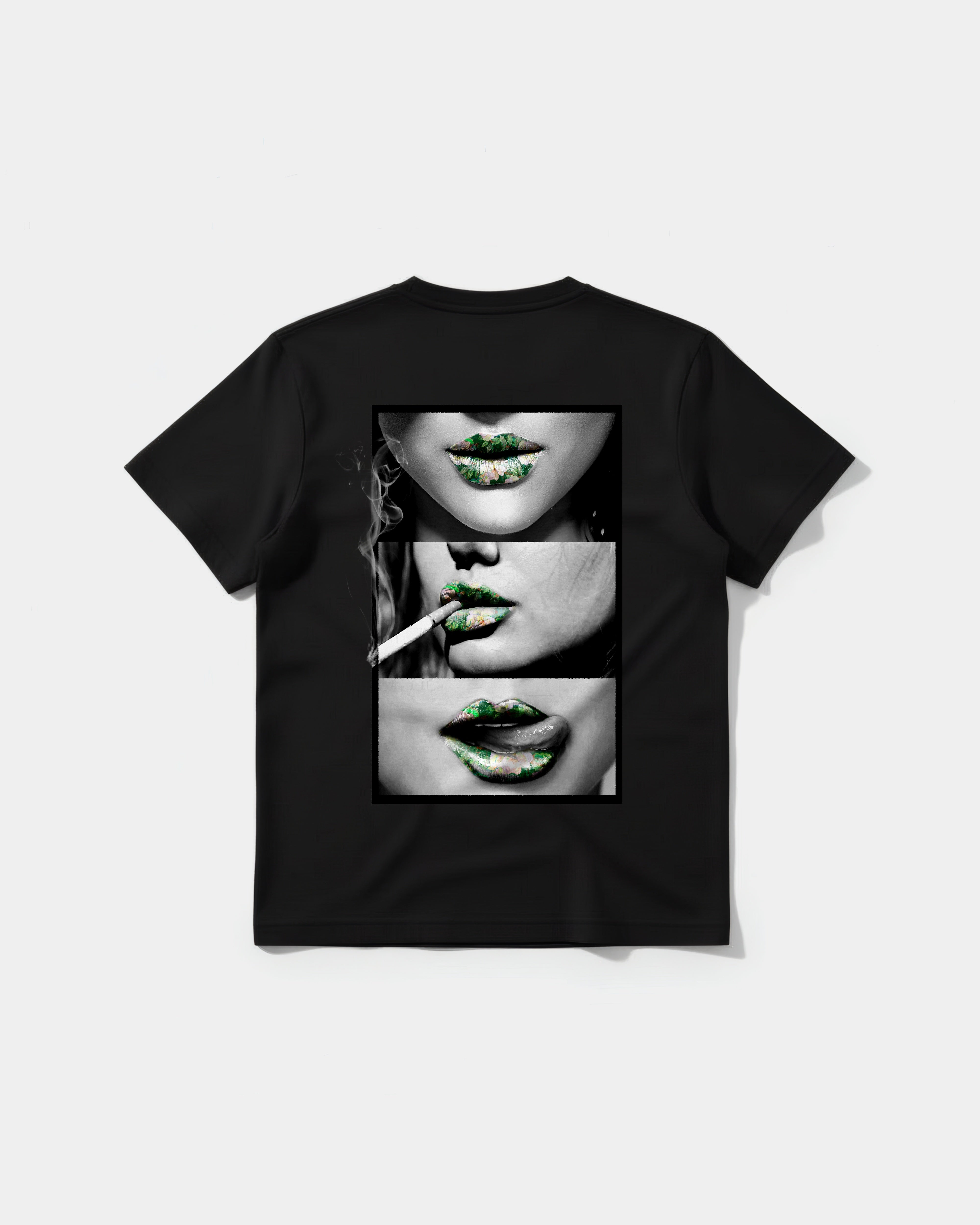Camiseta Green Kisses Big Back Regular Basic