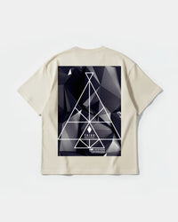Camiseta Third Universe Big Back Oversize Basic Beige