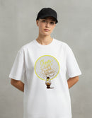 Modelo mide 1,74m y usa talla M