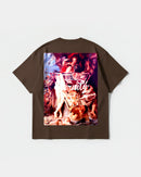 Camiseta Eternity Proclaim Big Oversize Back Basic Marron
